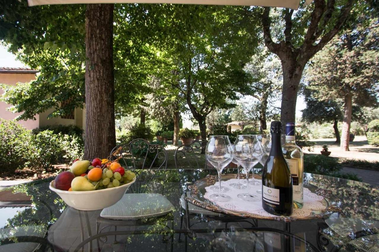 Villa Privata Con Piscina Firenze Chianti Bagno A Ripoli Luaran gambar